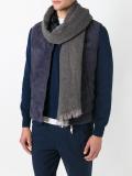 frayed edge scarf