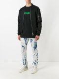 tie dye skinny jeans 