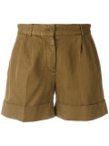 turn-up cuffs shorts 