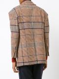 'Clarke' herringbone caban jacket