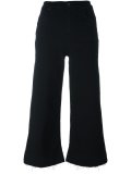wide leg cropped jeans