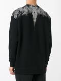 abstract print sweatshirt