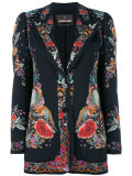 floral print blazer