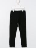 check cuff leggings