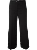 tailored cropped trousers