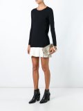 rectangular metallic clutch