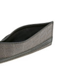 logo embossed wallet