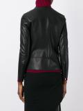 off centre fastening jacket 