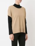 round neck knit blouse