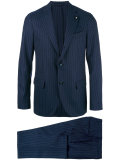 pinstripe suit