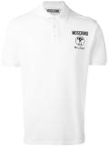 logo print polo shirt