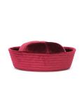 velvet panelled hat