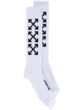 arrow embroidered socks 