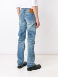 stonewashed regular jeans