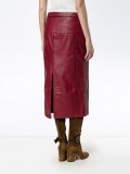 straight-cut skirt