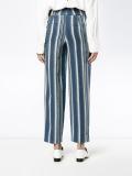 striped canvas trousers