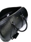 logo embossed holdall