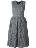 flared gingham dress 