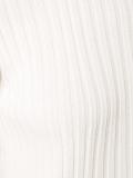 ribbed detail knitted top