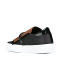 fringed slip-on sneakers