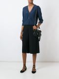 collarless shirt