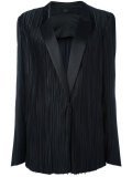 classic pleated blazer