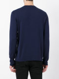 intarsia floral jumper 