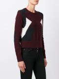 colour block jumper