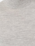 fine gauge mock turtle neck jumper