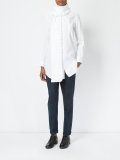ruffled trim shirt 