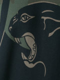 Rockstud panther print sweatshirt