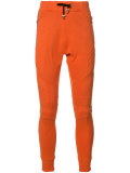 quilted panel track pants