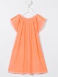 embroidered cheesecloth dress