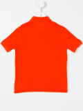 logo plaque polo shirt