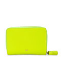Smiley zip-around wallet