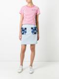 printed patchwork T-shirt