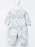 Maioliche print baby grow set