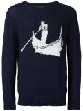 boat intarsia jumper