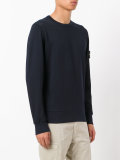 logo patch sweatshirt