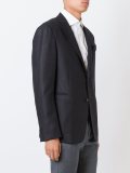 woven formal blazer 