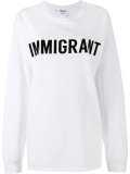 Crew Neck Immigrant Sweatshirt