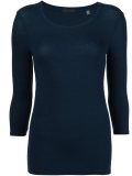 'Ballet Neck'罗纹上衣
