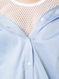 off-the-shoulder layered shirt