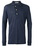 long sleeve polo top 