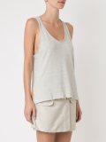 scoop neck tank top