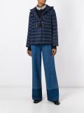 hooded puffer jacket