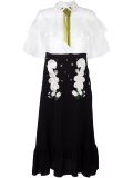 'Liko' embroidered shirt dress