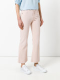 flared cropped pants 