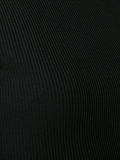 slim-fit ribbed blouse