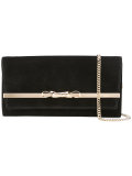 gold-tone chain clutch